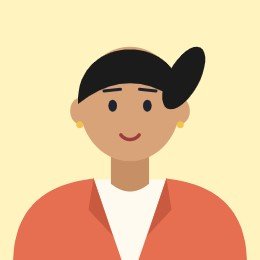 Cartoon client avatar