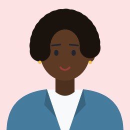 Cartoon client avatar