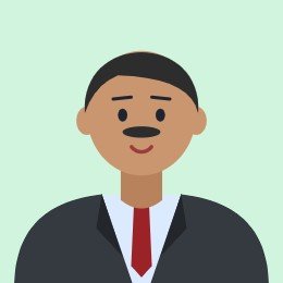 Cartoon client avatar