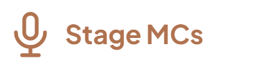 Stage MCs – Australian Expo Media service